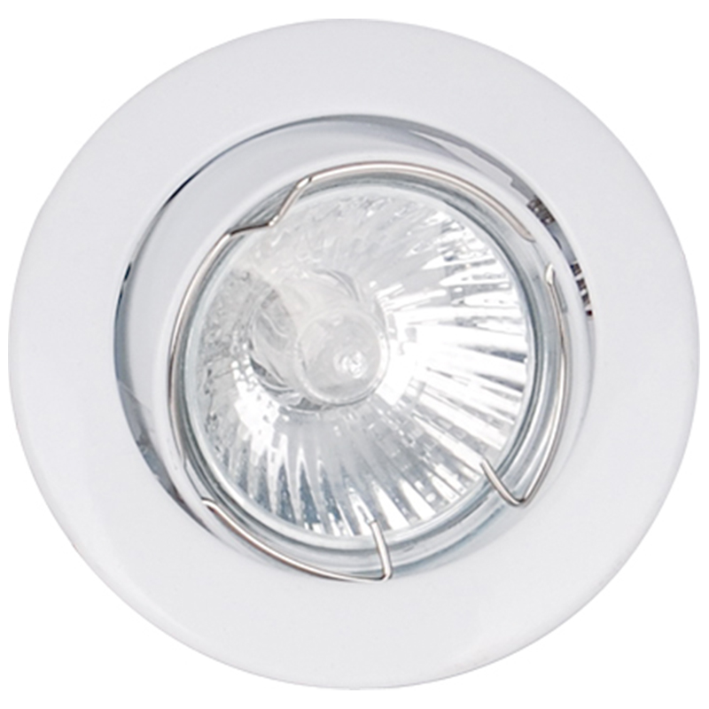 بسيط مع Gimbal Eye-lid rotating downlight Lamp أبيض IP21 GU10